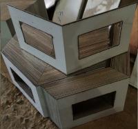 【白鐵】代V溝+雷射切割+折床成形